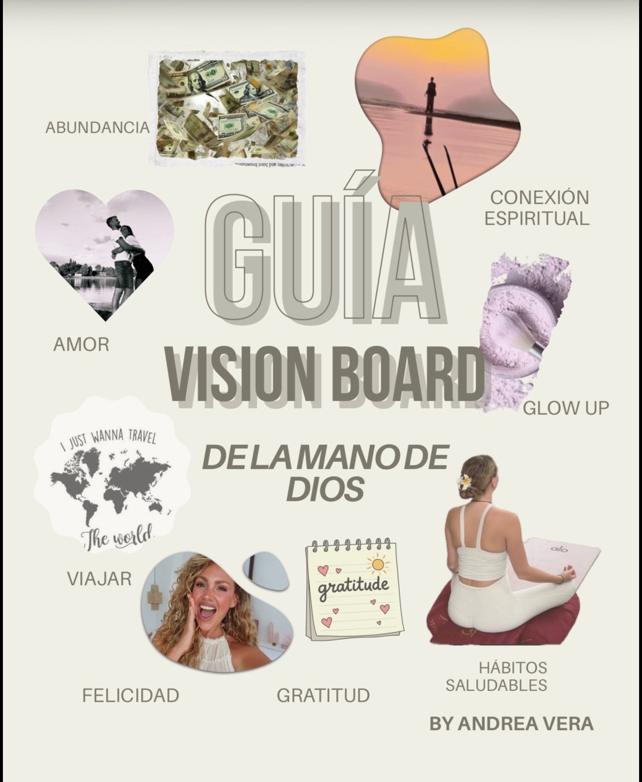Guía Vision Board – De la mano de Dios